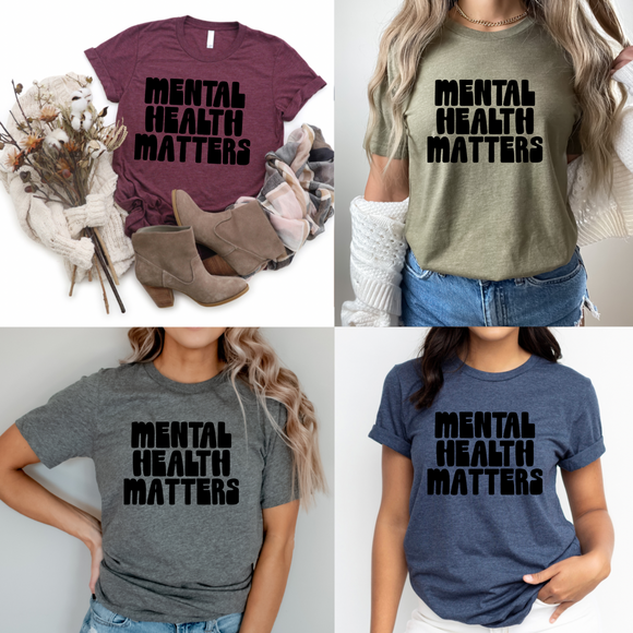 Mental Health Matters - Ink Deposited - Graphic Tee